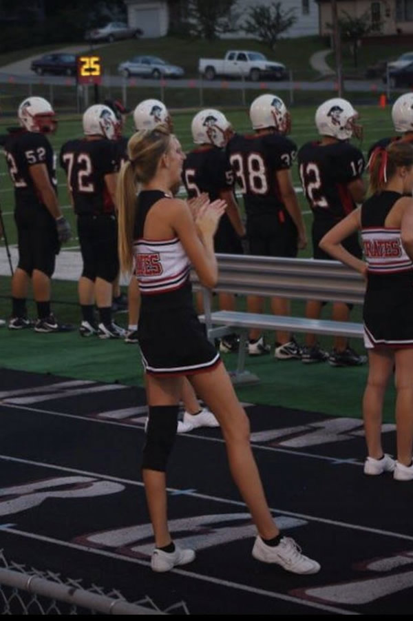 Cheering for Alexis and the Start of Her New Family Post Knee Surgery