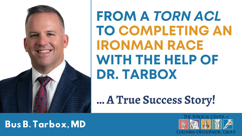 From a Torn ACL to Completing an Ironman Race